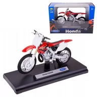 Samochody i pojazdy dla dzieci - Honda CR250R model w skali 1:18 Welly motocykl motor - miniaturka - grafika 1