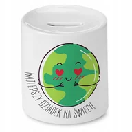 Skarbonki - SKARBONKA DZIEŃ DZIADKA NAJLEPSZY NA ŚWIECIE z Nadrukiem ze Zdjęciem - miniaturka - grafika 1