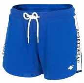 Spodenki męskie - Spodenki damskie 4F kobalt H4L20 SKDD003 36S-S - miniaturka - grafika 1