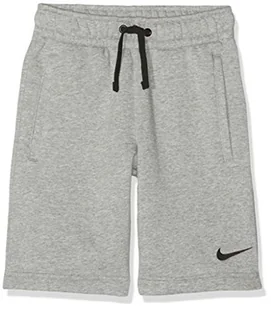 Nike szorty dziecięce Y Short Flc Tm Club19 Dk Grey Heather/Dark Steel Grey/Black/(Black) XS - Spodenki damskie - miniaturka - grafika 1
