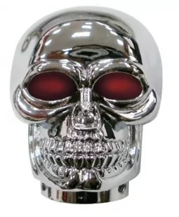 Gałka Biegów Tuning Chrom Czaszka Czacha Skull - Akcesoria motoryzacyjne - miniaturka - grafika 1