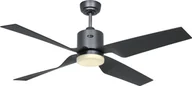 Wentylatory sufitowe - Energooszczędny wentylator sufitowy z oświetleniem LED i pilotem Eco Dynamix II-Z WiFi 132 cm bazaltowo-szary - miniaturka - grafika 1