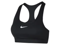 Bielizna sportowa damska - Nike PRO Dri-FIT Biustonosz sportowy damski (Czarny, S) - miniaturka - grafika 1