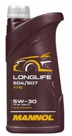 Oleje silnikowe - MANNOL LONGLIFE 504/507 5W30 1L - miniaturka - grafika 1