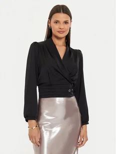 Rinascimento Bluzka CFC0120273003 Czarny Regular Fit - Bluzki damskie - miniaturka - grafika 1