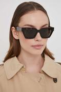 Okulary przeciwsłoneczne - Tommy Hilfiger okulary przeciwsłoneczne damskie kolor brązowy - miniaturka - grafika 1