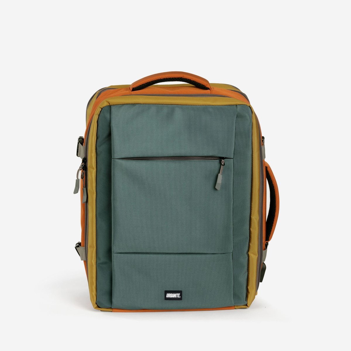 Plecak podróżny do samolotu wielofunkcyjny Urbanite Caracas turkusowy kolorowy