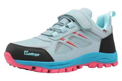 Kastinger Grabner Low EV KTX buty trekkingowe, Stone Green/Daisy Pink, rozmiar 33 EU, Stone Green Daisy Pink, 33 EU