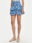 Spódnice - ONLY Spódnica mini Nadja 15351182 Niebieski Regular Fit - miniaturka - grafika 1