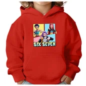 Bluzy dla dziewczynek - BLUZA DZIECIĘCA 67 SIX SEVEN VIRAL HUNTRIX 146-152 CHŁOPIĘCA DZIEWCZĘCA - miniaturka - grafika 1