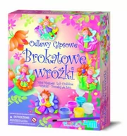 Masy plastyczne - RUSSELL ODLEWY GIPSOWE BROKATOWE WRÓŻKI - MINI MAGNESY LUB WPINKI - miniaturka - grafika 1