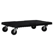 Wózki magazynowe - B2B Partner Platforma transportowa, 580x380 mm, nośność 540 kg 158199 - miniaturka - grafika 1