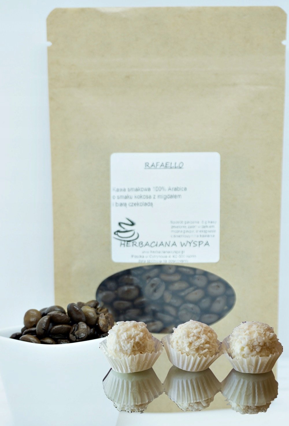 Rafaello 500 g kawa smakowa ziarnista/mielona