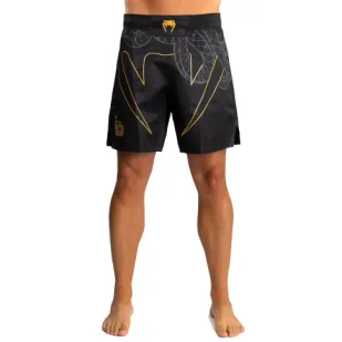 Venum Serpenti Fightshorts MMA Spodenki Treningowe Black/Silver/Gold - Spodnie sportowe męskie - miniaturka - grafika 1