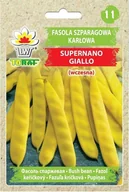 Nasiona i cebule - Fasola szp. karł. żółta szerokostr. SUPERNANO GIALLO (wczesna) Phaseolus vulgaris L. - miniaturka - grafika 1