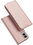 Etui i futerały do telefonów - Dux Ducis Etui z klapką Skin Pro do Galaxy S25 Edge, różowa - miniaturka - grafika 1