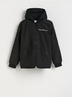 Kurtki i płaszcze dla chłopców - Reserved - Kurtka bomber - czarny - miniaturka - grafika 1