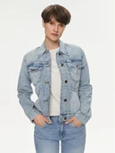 Kurtki damskie - Wrangler Kurtka jeansowa Heritage 112350342 Niebieski Regular Fit - miniaturka - grafika 1