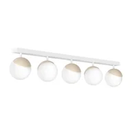 Lampy sufitowe - Milagro Sfera Wood lampa sufitowa 5-punktowa MLP5428 MLP5428 - miniaturka - grafika 1