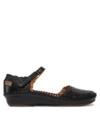 Półbuty damskie - Pikolinos Półbuty Puerto Vallarta 655-0906 Czarny - miniaturka - grafika 1