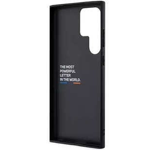 Etui BMW BMHCS23L22PTDK do Samsung Galaxy S23 Ultra S918 Leather Stamp Tricolor czarny/black - Etui i futerały do telefonów - miniaturka - grafika 3