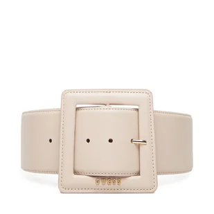 Pasek Damski Guess BW9245 P5370 Beżowy - Paski - miniaturka - grafika 1