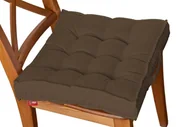 Meble modułowe i akcesoria - Dekoria Siedzisko Kuba na krzesło Mocca brąz) 50 × 50 × 10 cm Cotton Panama 211-702-02 - miniaturka - grafika 1