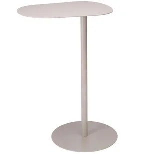 Stolik boczny metalowy piaskowy 35xh53 cm - Ławy i stoliki kawowe - miniaturka - grafika 1