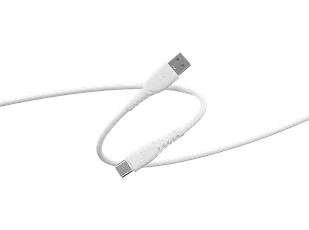 Kabel ISY IUC-1101 USB-A do USB-C 60cm Biały - Kable USB - miniaturka - grafika 1