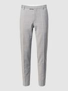 Spodnie męskie - Spodnie do garnituru o kroju slim fit z dodatkiem streczu ‘Flex Cross’ - miniaturka - grafika 1