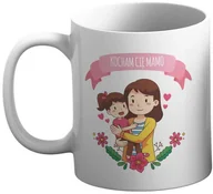 Gadżety dla niej i dla niego - Kubek na Dzień Mamy Kocham Cię Mamo - miniaturka - grafika 1
