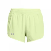 Spodenki damskie - Damskie spodenki do biegania Under Armour UA Fly By 3\'\' Shorts - zielone - miniaturka - grafika 1