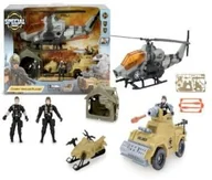 Samochody i pojazdy dla dzieci - Pojazdy wojskowe zestaw - miniaturka - grafika 1