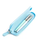 Zestawy piśmiennicze - Zestaw prezentowy długopis Parker Jotter Originals Miętowy i Perłowy z niebieskim etui - miniaturka - grafika 1