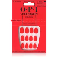 Sztuczne paznokcie i akcesoria - OPI xPRESS/ON, zestaw sztucznych paznokci, koralowy czerwony - miniaturka - grafika 1