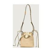 Plecaki worki - Pinko Skórzany worek SLOUCHY MINI - miniaturka - grafika 1