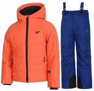 Kombinezony dla dzieci - 4F CHĹOPIÄCY KOMBINEZON KOMPLET KURTKA SPODNIE membrana / rozm 152 - miniaturka - grafika 1