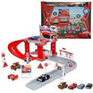 Zabawki konstrukcyjne - Cars zestaw Parking Super Garaż 66317 - miniaturka - grafika 1