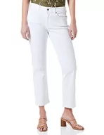 Spodnie damskie - Love Moschino Damskie spodnie na co dzień, Optyczny biały, 58 - miniaturka - grafika 1