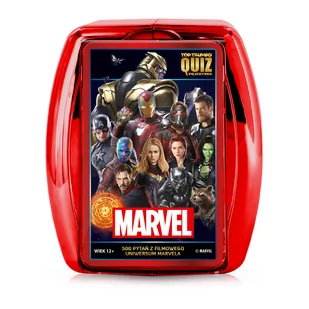 Winning Moves Quiz Marvel Universe 500 pytań - Gry planszowe - miniaturka - grafika 1