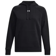 Bluzy damskie - Bluza treningowa damska Under Armour Ua Rival Fleece Hoodie - miniaturka - grafika 1