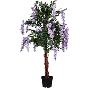 Sztuczne drzewka - SZTUCZNE DRZEWO GLICYNIA WISTERIA 150CM FIOLET - miniaturka - grafika 1
