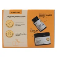 Włosy, skóra, paznokcie - Zestaw Sundose, For Skin Anti-Aging, proszek, 154 g + For Hair Growth, 60 kapsułek - miniaturka - grafika 1