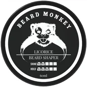Kosmetyki i akcesoria do pielęgnacji brody - Beard Monkey Beard Shaper Licorice (60ml) - miniaturka - grafika 1