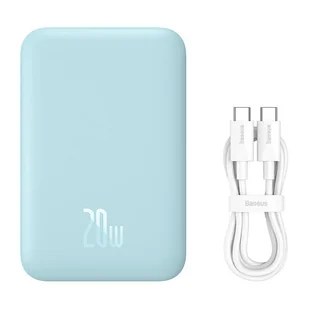 Powerbank Baseus Magnetic Mini 6000mAh 20W (niebieski) - Powerbanki - miniaturka - grafika 11
