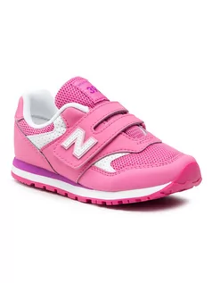 Buty dla dziewczynek - New Balance Sneakersy YV393BPK Różowy - grafika 1