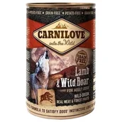 Mokra karma dla psów - Carnilove Lamb&Wild Boar 400g - miniaturka - grafika 1