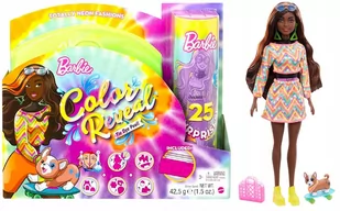 BARBIE NIESPODZIANKA Color Reveal TOTALLY NEON D27 - Lalki dla dziewczynek - miniaturka - grafika 1