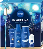 Zestawy kosmetyków damskich - Nivea Zestaw Beauty Collection: Deo AP 50 ml + Mleczko 250 ml + SG 250 ml + Krem do rąk - miniaturka - grafika 1