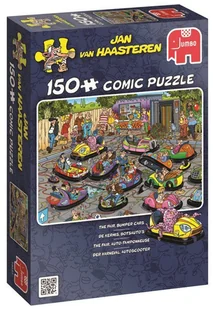 Jumbo puzzle Samochody w wesołym miasteczku - Puzzle - miniaturka - grafika 1